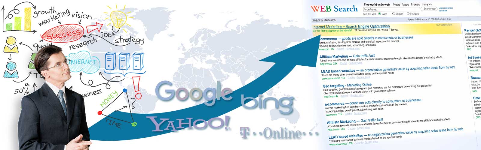Optimierung Ihrer Homepage für alle gängigen Suchmaschinen wie Google & Co. Suchmaschinenoptimierung SEO 